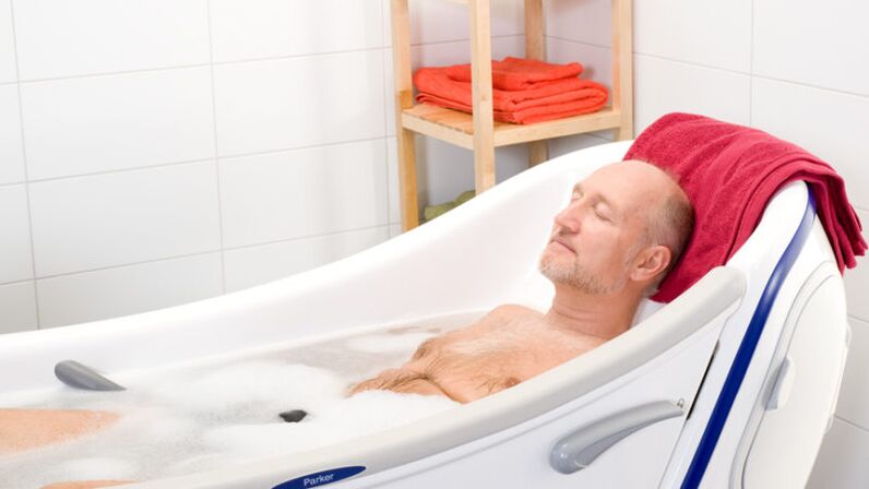Take baths to increase your potential after 50 years