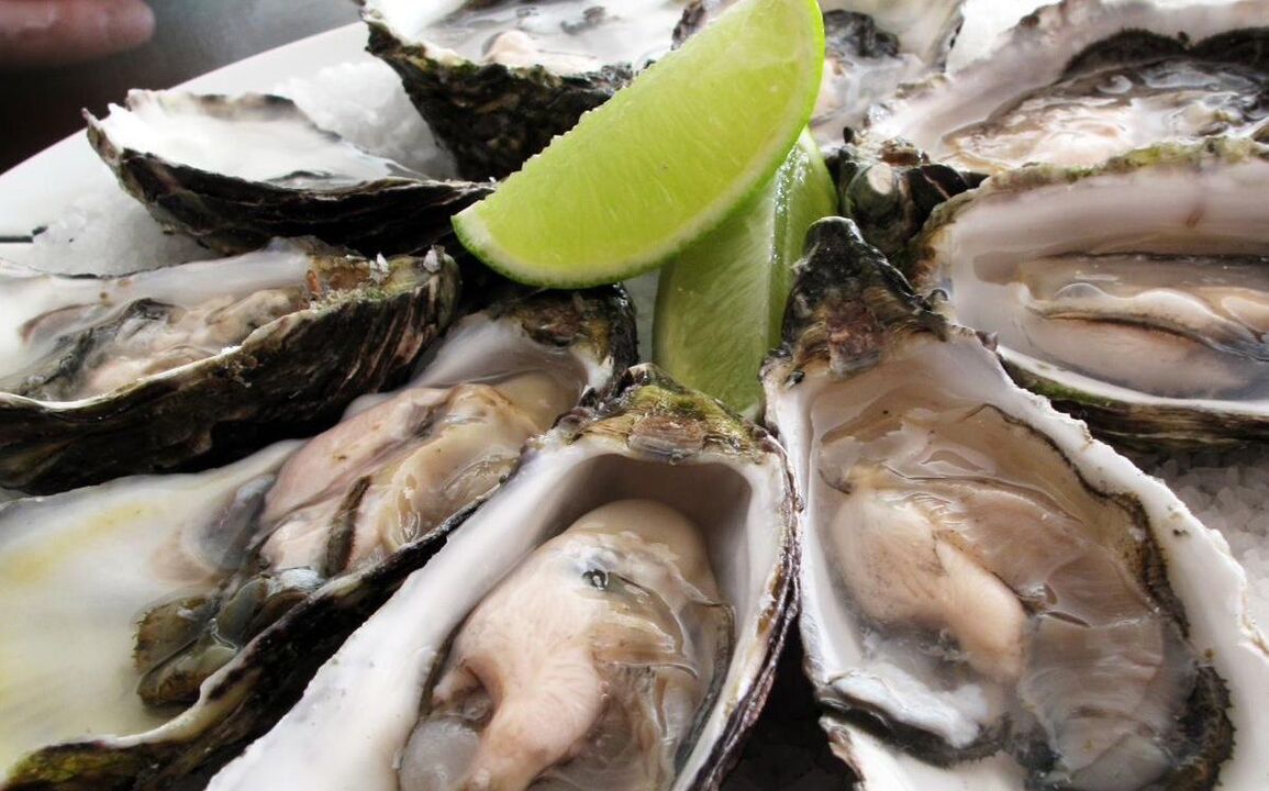 Oysters to improve potency